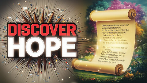 Discovering Hope in the AMAZING Book of Psalms!