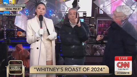 Comedian Whitney Cummings Roasts Dems & CNN On-Air During Network's New Year's Eve Broadcast: Part 1