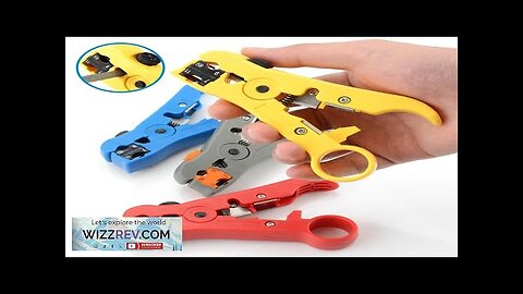 Multi-functional Electric Stripping Knife Pliers Tools Coaxial Cable Wire Pliers Cutter Review