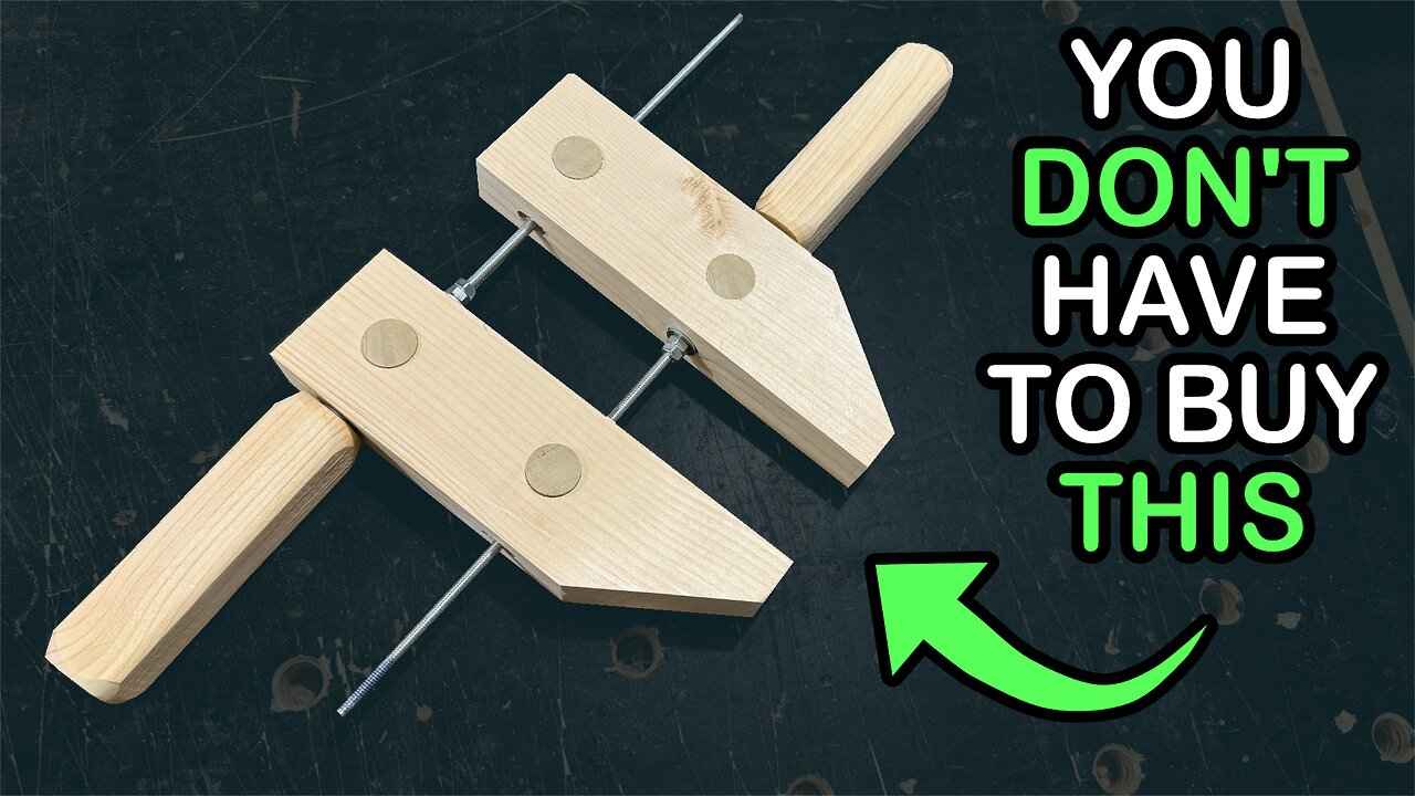 Simple DIY Hand Screw Clamp