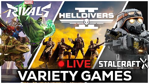 🔴LIVE IN 1440p! - The Finals, Marvel Rivals, Helldivers 2, Then STALCRAFT: X - Come Hang Out!