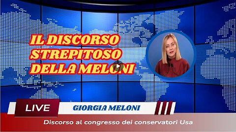Meloni infiamma il congresso USA: il discorso che ha conquistato tutti!