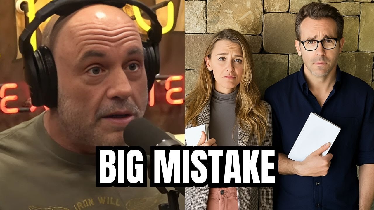 Joe Rogan Has HAD IT with Blake Lively and Ryan Reynolds