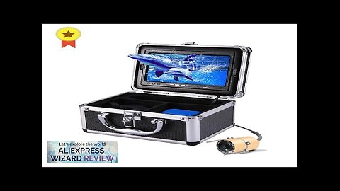 LUCKYLAKER-Video Fish Finder Camera Kit LCD Monitor Winter Underwater Ice Fishing Manual Review