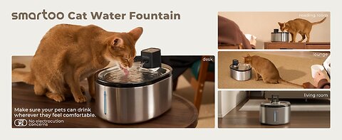 Wireless Cat Water Fountain