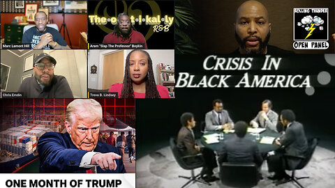 Crisis in Black America | Black Manosphere is Dead? | 1 Month of Trump 2.0 | Black Men are Weak Link