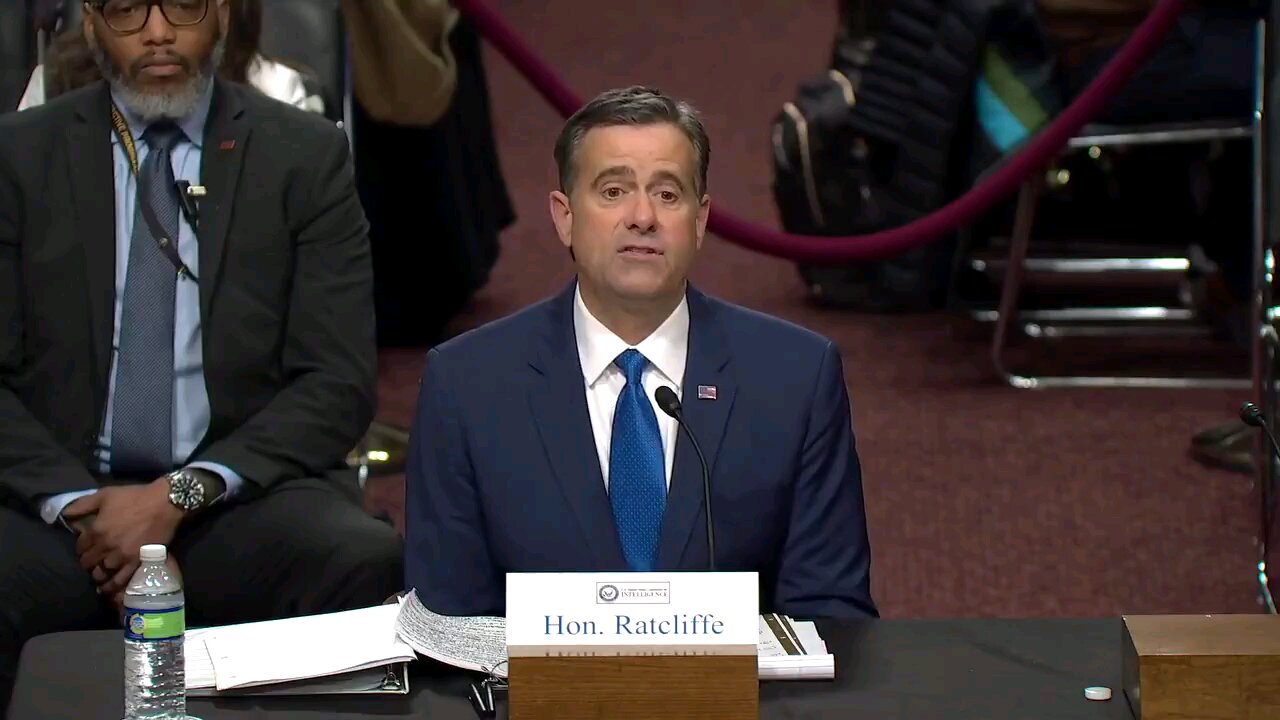 CIA Director Nominee John Ratcliffe: "In 2020, when a chairman of an intelligence committee