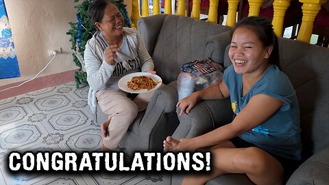 One Filipina Sister Is Pregnant, I'm Setting Up My Seaside Grill, and Visit to Pia's House