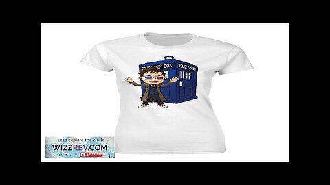 Doctor Who: Women's Fit T-Shirt: Kawaii 10th Doctor & TARDIS By Kelly Review