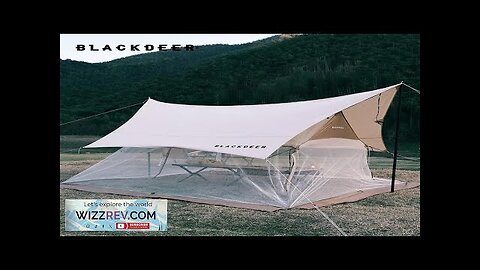 BLACKDEER Summer Canopy Anti-mosquito Mesh Tent 5-8 People Field Camping Picnic Ventilation Review