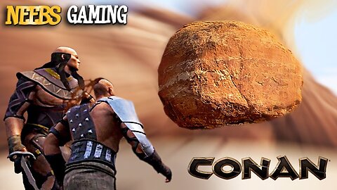 Conan Exiles - FALLING ROCKS_ WATCH OUT