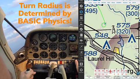 Turn Radius - Airspeed and Bank Angle