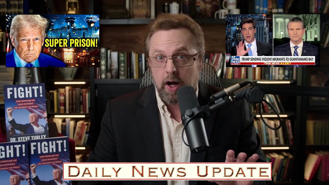 x257a: Dr Steve Turley - Trump Builds New MEGA PRISON as He Unleashes on Laken Riley's Killer!!!