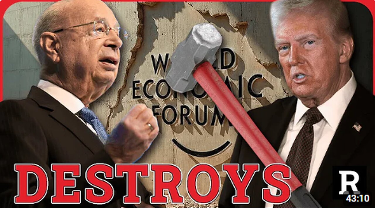 HOLY! Watch Trump DESTROY the WEF Globalists right to their face at Davos _