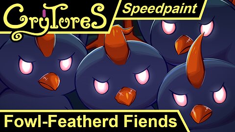 Fowl-Feathered Fiends | Crytures Art | Monster Collecting TTRPG