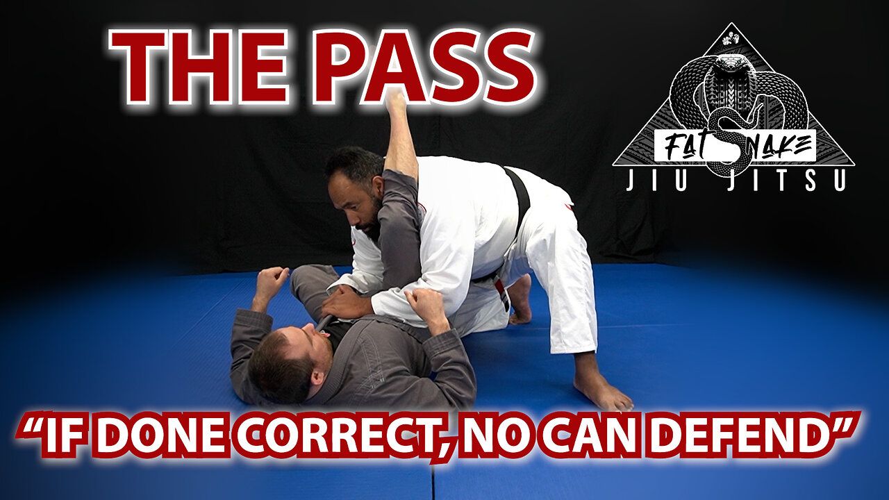 THE Pass - A Rickson Gracie Pressure Guard Pass