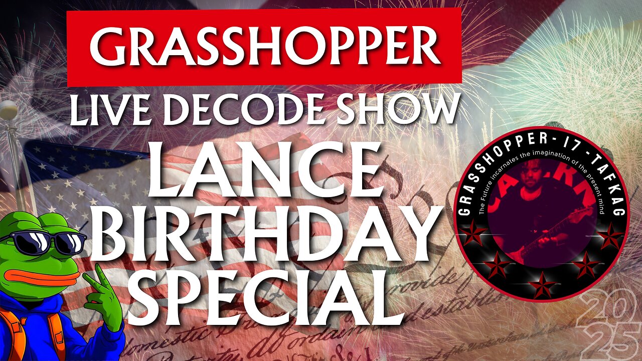 Grasshopper Live Decode Show - Lance's Birthday Special