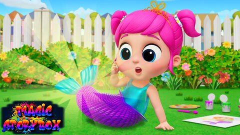 Mermaid in the Sea Costume Dress Up! | Little Angel Kids Songs & Nursery Rhymes