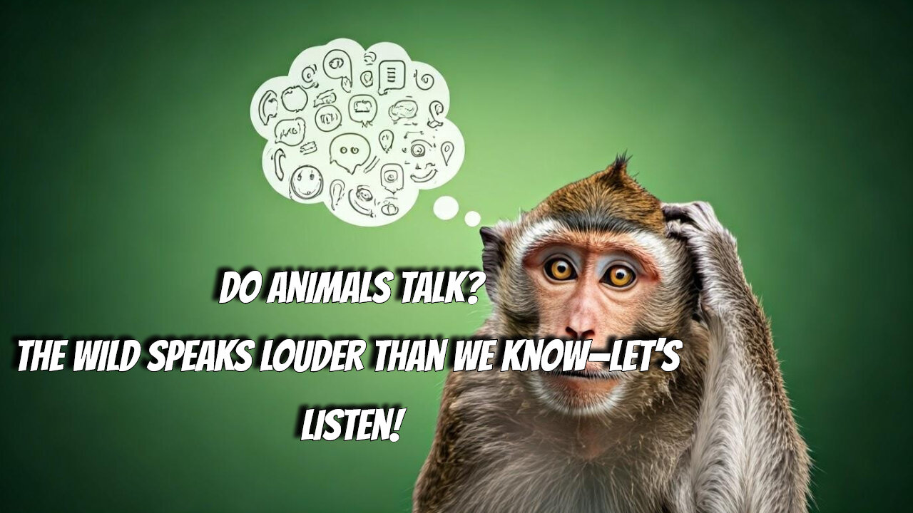 The wild speaks louder than we know—let’s listen!