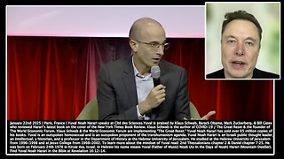 Yuval Noah Harari | "He (Elon) Chose More Effective Ways to Gain Control Over the AI Race. It Seems He (Elon) Gambled On Trump On the Assumption He (Elon) Will Be Given Control Over the AI Race & Be the AI Czar." - 1/22/2025