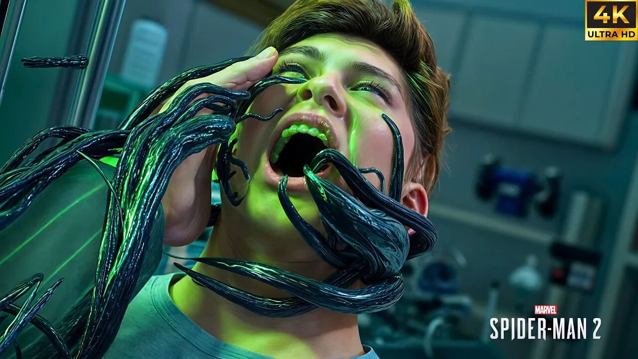 🚨 How Harry Osborn Transformed into Venom! 🕷️🔥 Epic Scene - Marvel's Spider-Man 2