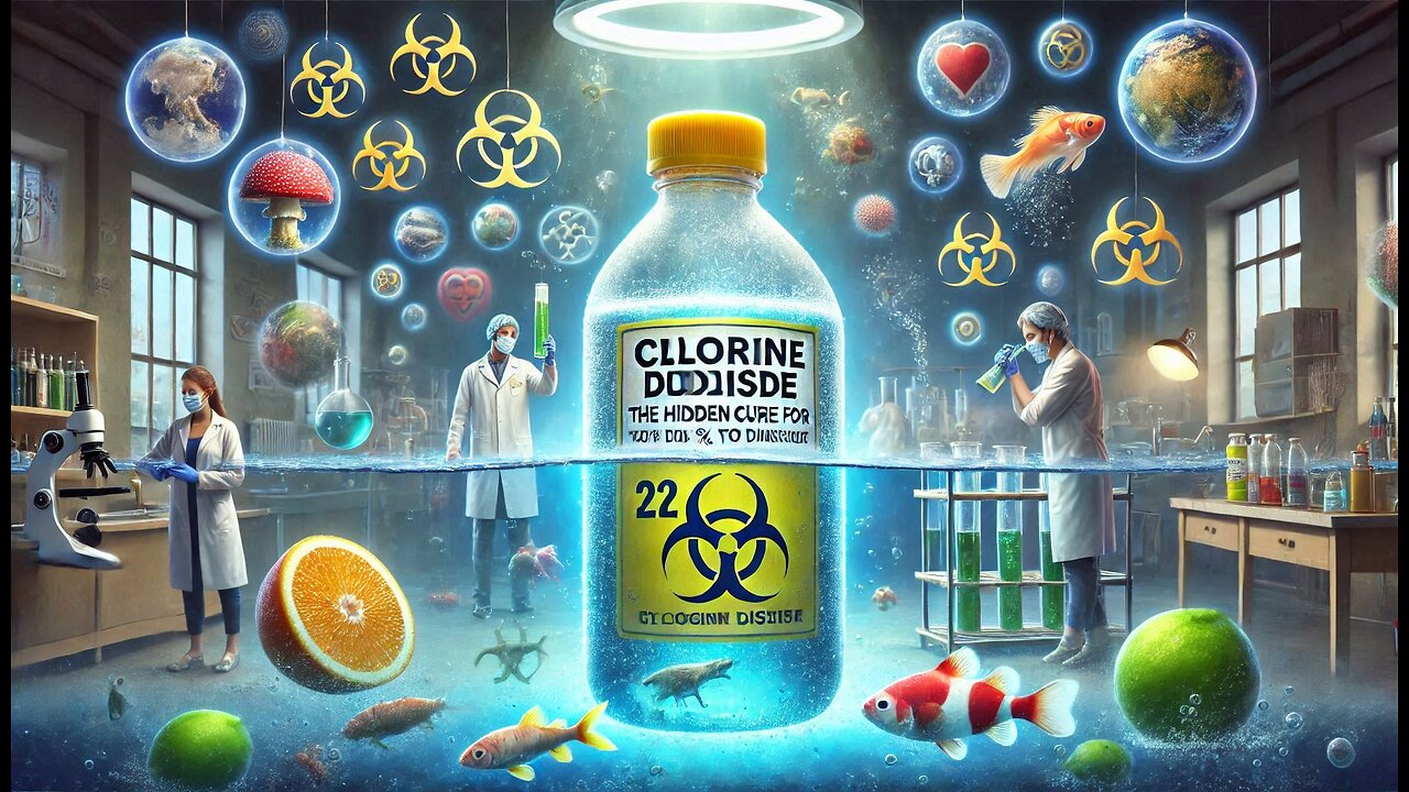 Chlorine Dioxide: The Hidden Cure for 98% of Diseases They Don’t Want You to Know About