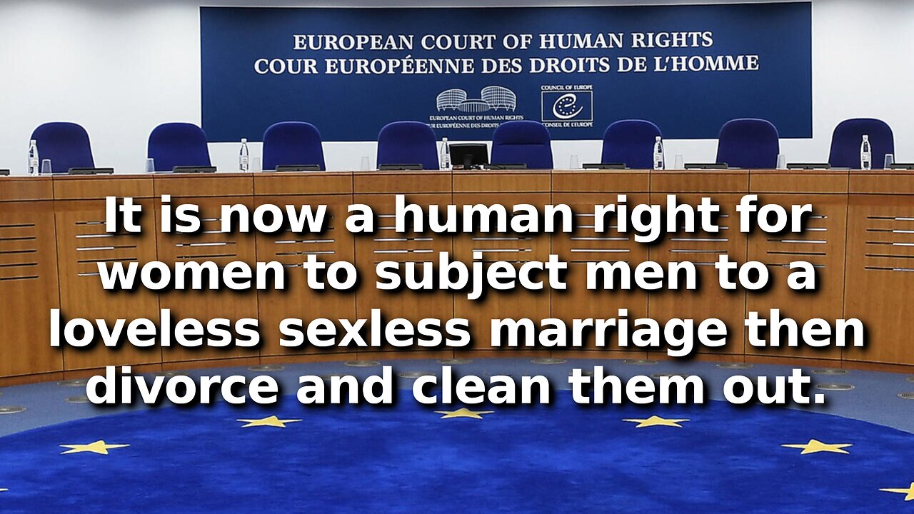 European Court Rules French Woman Who Made Marriage Sexless and Loveless Not at Fault in Divorce