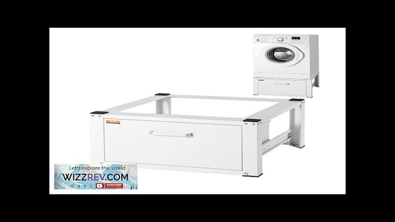 VEVOR Laundry Pedestal 27" Wide 14.4" Height Washer And Dryer Base Stand Review