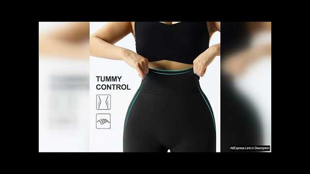 2023 Seamless Knitted Fitness GYM Pants Women's High Waist and Hips Tight Review