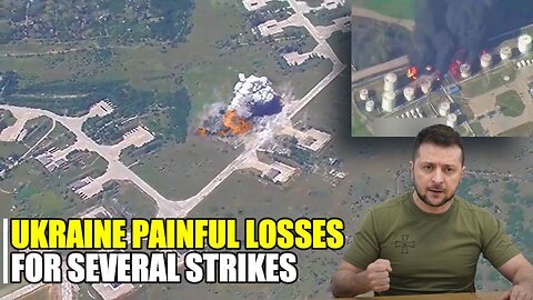 UKRAINE TREMENDOUS LOSS! Russia take out aircraft and blow military plant