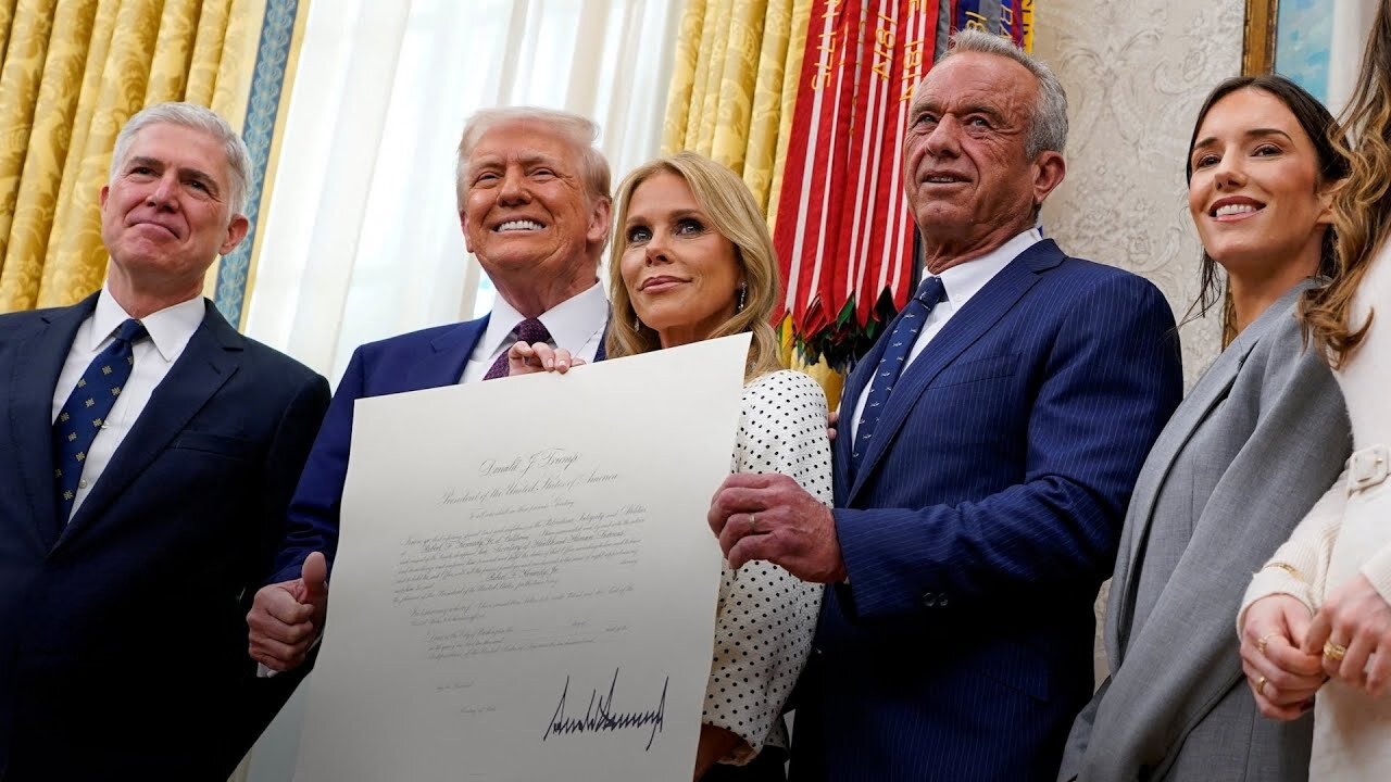 RFK Jr. Sworn in as Health Secretary: ‘God Sent Me President Trump