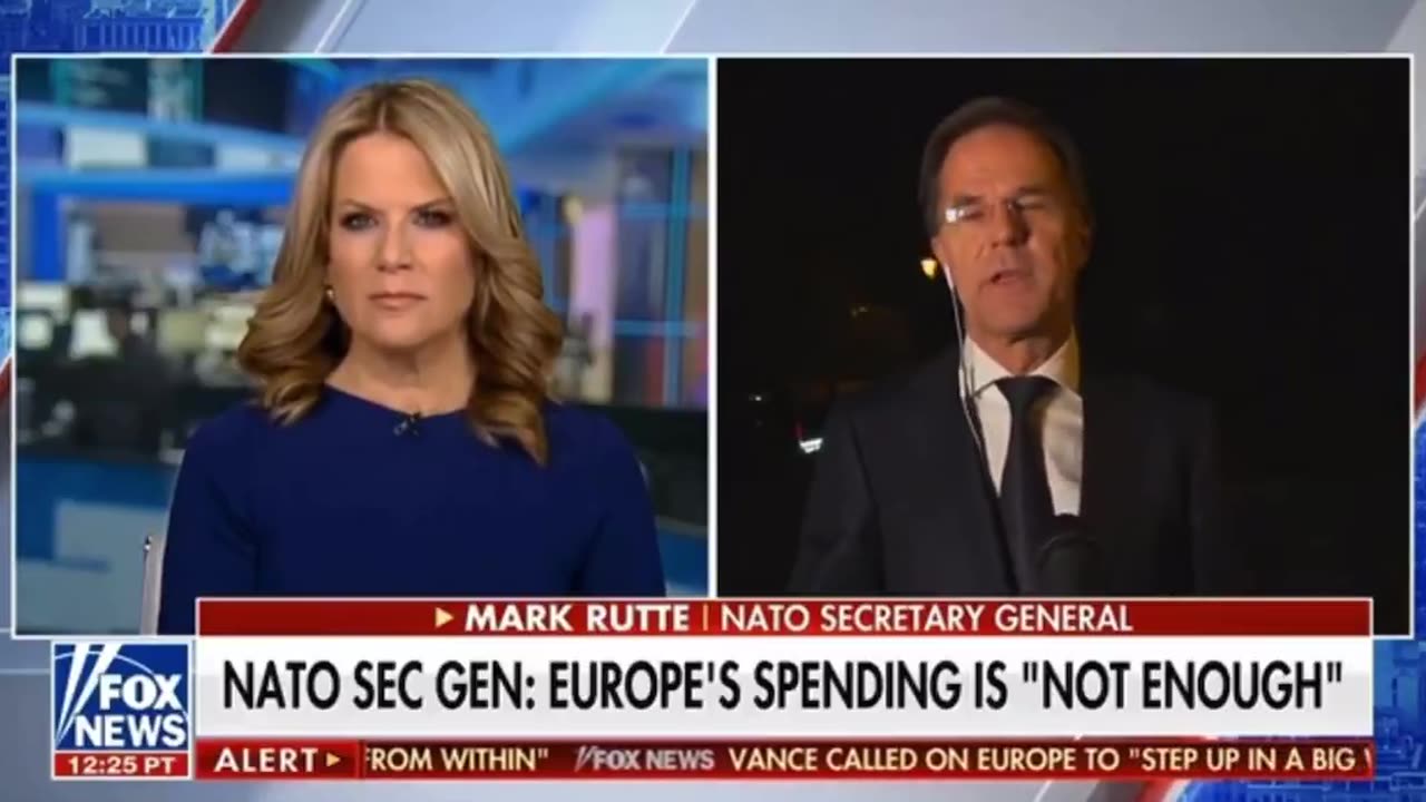 NATO Secretary General Mark Rutte Says European Countries Will Increase Defense Spending