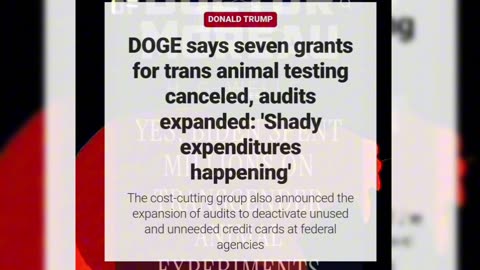 DOGE 🚨 Found Trans Animal Experiments – Dr. Moreau’s Nightmare Funded by YOUR Taxes! WTF