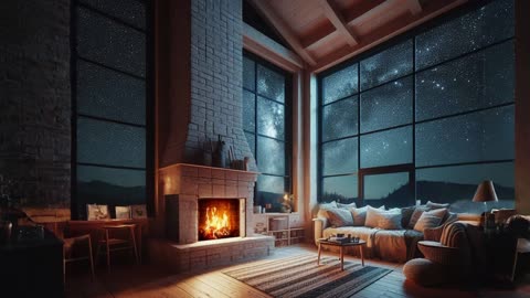 Fireplace Ambiance - Cozy Fire Crackling Sounds for Relaxation, Sleep, and Study