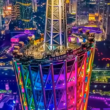 The night view of Guangzhou Tower is so beautiful 🥹🫠