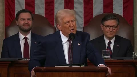 2025 State Of The Union Address - President Trump's Speech