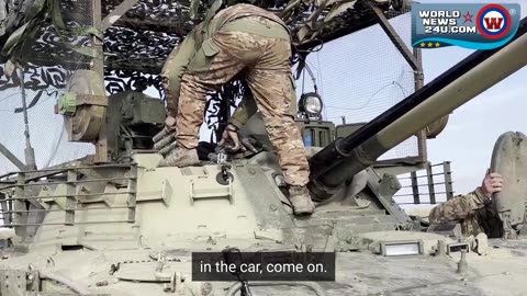 Training of the Dnepr Group of Russian Forces units