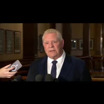 Premier Doug Ford THREATENS to inflict PAIN on the American people