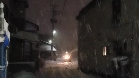 2025.1.31. am5:08 ナカタドライ前の不法投雪1