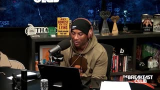 Charlamagne tha God at the Breakfast Club says that the trial and conviction of President Donald J. Trump is "pure political theater."