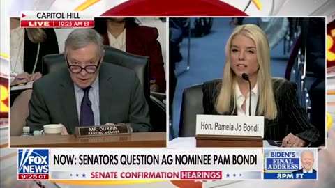 Pam Bondi Stands Her Ground, Snaps Back At Dick Durbin’s ‘Gotcha’ Question