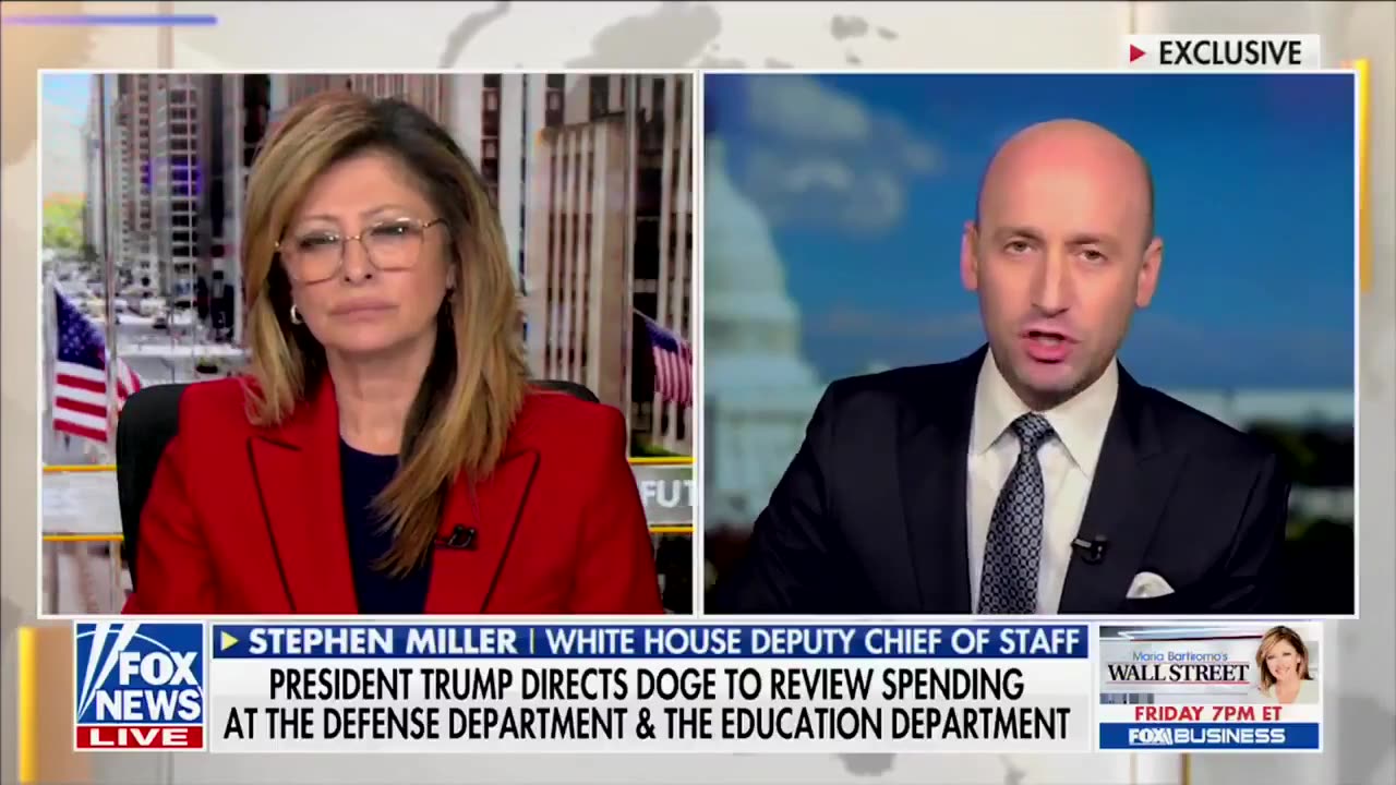 White House Deputy Chief of Staff Stephen Miller: “President Trump is engaging in the most important restoration of democracy in over a century"