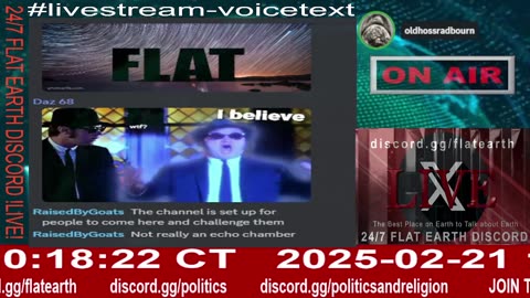 24/7 Flat Earth Discord !LIVE! - The Final Experiment? - 12/25/24 - Ep. 1