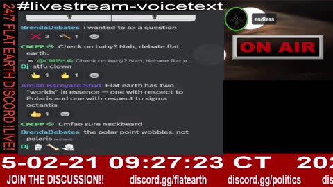 24/7 Flat Earth Discord !LIVE! - The Final Experiment? - 12/25/24 - Ep. 1