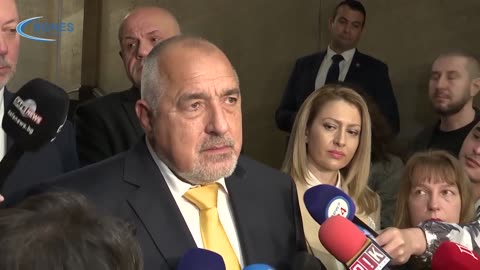 Бойко Борисов за Костадинов: "С него седиме там, комшии сме и си говориме."