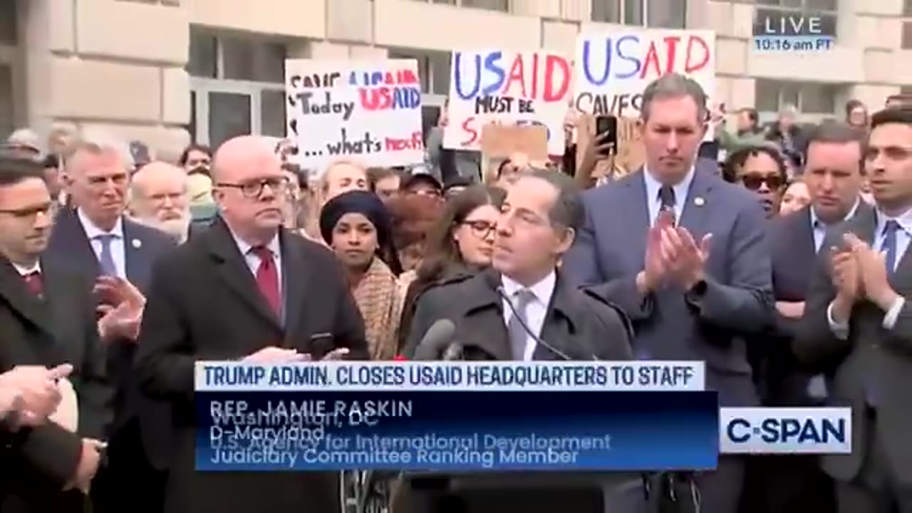 Raskin Melts Down Over Musk's USAID Critique