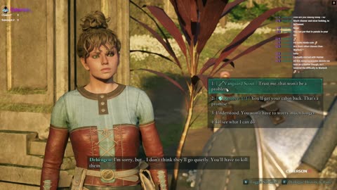AVOWED NPC quest pickups - VOICE ACTING + LOVELY ELF woman! Multiple Choice and CHICKEN!
