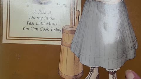 American Girls Pastimes Kirstens Cook book Baked ham slice