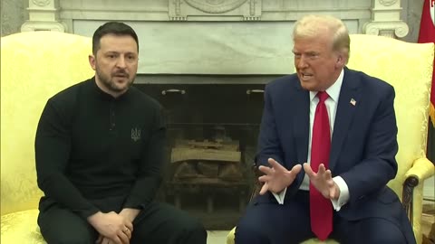 Scontro verbale tra Trump e Zelensky alla Casa Bianca