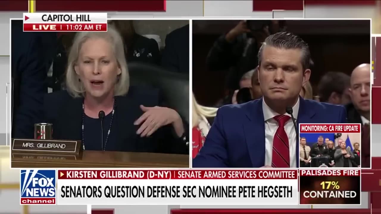 Pete Hegseth spars with Dems during confirmation hearing